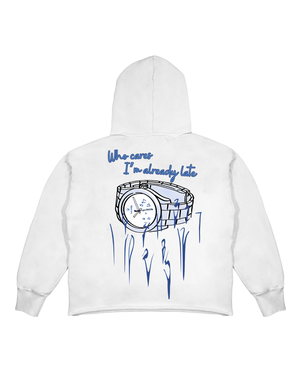 "Who cares I'm already late"