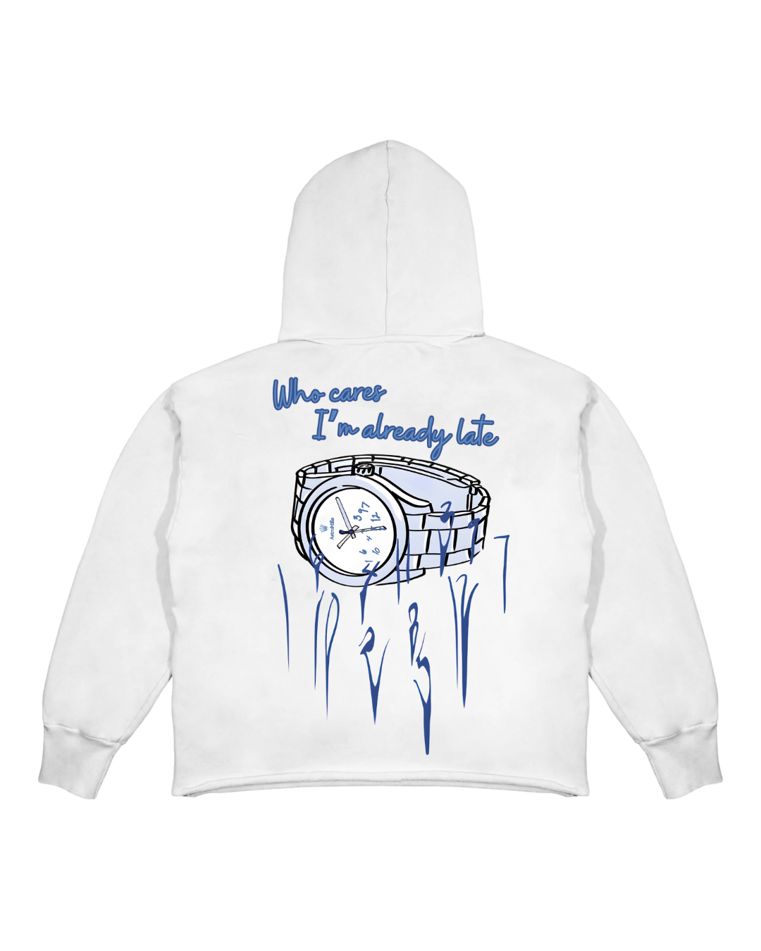 "Who cares I'm already late"